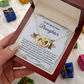To My Beautiful Daughter Necklace, Birthday Card For Adult Daughter, Daughter Gift From Dad, Necklace For Daughter From Mom