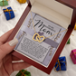 To My Wonderful Mom Necklace, Xmas Gift For Mom From Son, Jewelry Mom From Daughter, Mothers Day Gifts For Mom Spanish