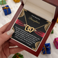 To My Beautiful Daughter Necklace, For My Daughter From Dad, Daughter Gifts From Mom, Gifts For Grown Daughter