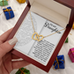 To My Daughter Necklace, To My Daughter From Mom, Fathers Day Gifts From Daughter Necklace, Valentines Gift Daughter From Dad