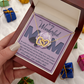 To My Wonderful Mom Necklace, Mom Necklace For Mothers Day, Mom Jewelry Gifts From Daughter, Gifts To Mom From Daughter