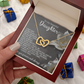 To My Beautiful Daughter Necklace, Mother Daughter Locket Necklace, To My Daughter Necklace From Dad Gold, To My Daughter Necklace Love Dad