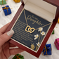 To My Daughter Necklace, Valentines For Adult Daughter, To Our Daughter Gifts From Parents, Daddy Necklace For Daughter