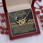 To My Amazing Daughter Necklace, Mother Daughter Necklace Gold, Gifts For Daughter From Dad, Matching Necklaces For Mom And Daughter