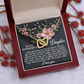To My Wonderful Daughter Necklace, Beautiful Gift For Daughter From Dad Never Forget That I Love You Necklace, Necklace For My Daughter