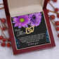 Dear Mom Necklace, To The Best Mom In The World Necklace, Christmas Gifts For Hispanic Mom, Birthday Mom From Daughter