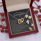 To My Daughter Necklace, Valentines For Adult Daughter, To Our Daughter Gifts From Parents, Daddy Necklace For Daughter