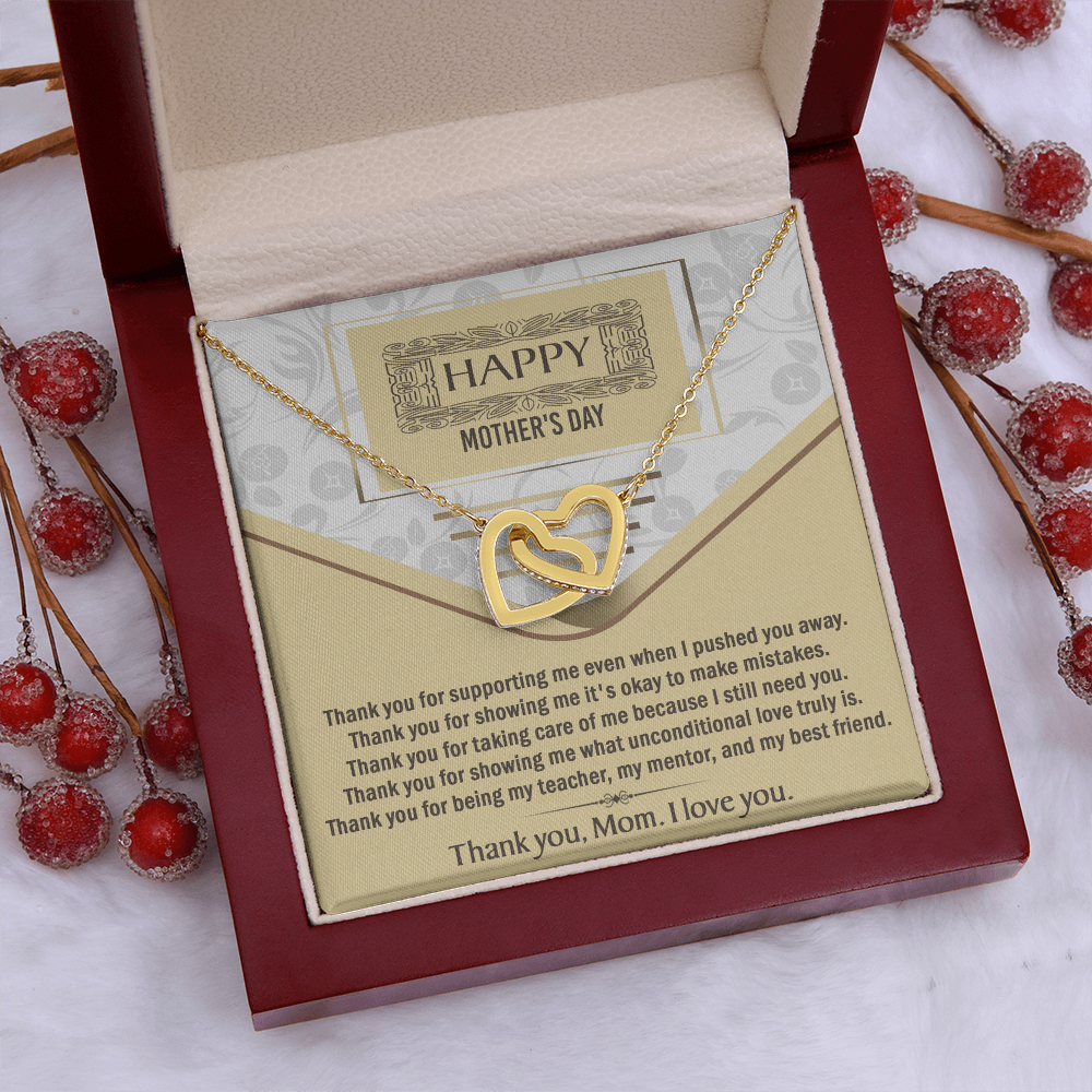 Happy Mother's Day Necklace, Happy Mother's Day Gifts, First Mothers Day Necklace For New Mom, Mothers Day Gifts Mom