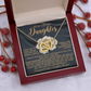 To My Lovely Daughter Necklace, Love Is All We Need Necklace, Dad And Daughter Necklaces, Proud Of Daughter Gifts From Mom