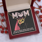 To My Mom Necklace, Jewelry For Mom From Daughter, Necklace For Mom From Daughter, Mom Necklace From Son, Gift From Daughter To Mom