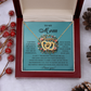 To My Mom Necklace, Neweleven Gifts For Mom, Gift My Mom Christma, Mother Christma Gift From Daughter, Spanish Mothers Day Gifts For Mom