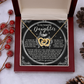 To My Beautiful Daughter Necklace, For My Daughter From Mom, Daughter Gifts From Dad, For My Daughter From Dad