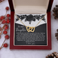 To My Daughter Necklace, Adult Daughter Valentine Gift, Valentines Gifts For My Daughter, Girls Necklace From Dad