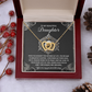 To My Beautiful Daughter Necklace, Matching Necklaces For Mom And Daughter, Adult Daughter Birthday Gifts, To My Daughter From Dad