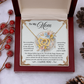 To My Mom Necklace, Mothers Day Gifts Mom, Mother Day Gift Mom Necklace, Christma Mom Gift From Daughter, Gift Mom Mother Necklace Pendant