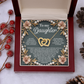 To My Daughter Necklace, For My Daughter From Dad, To My Daughter Necklace From Mom, To My Daughter Necklace From Dad