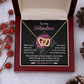 To My Grandma Necklace, I Love My Grandma Necklace, Gifts For My Grandma Birthday, Mothers Day Gift For My Grandma