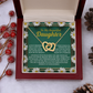 To My Beautiful Daughter Necklace, Daughter Necklace From Dad, Birthday Gifts For Adult Daughter, Daughter Jewelry From Mom
