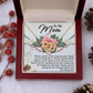 To My Mom Necklace, Momma Necklaces For Wome, Mothers Necklace Gifts For Mom From Daughtern, Valentines Day Gifts For Mom Spanish