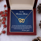 To My Bonus Mom Necklace, To My Bonus Mom On My Wedding Day, Necklace Mom And Daughter, Gifts For Mom On Mother's Day