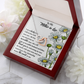 To My Mother-In-Law Necklace, Gift To Mother In Law From Bride, Mother In Law Gifts From Daughter In Law Funny, Gift Ideas Mother In Law