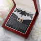 To My Daughter Necklace, Adult Daughter Valentine Gift, Valentines Gifts For My Daughter, Girls Necklace From Dad