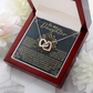 To My Daughter Necklace, Daddy To Daughter Necklace, Valentine For Daughter From Dad, Valentines From Dad To Daughter
