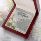 To My Daughter Necklace, Necklace For Daughter From Dad, Gifts From Mom To Daughter, Necklace For Daughter From Mom