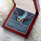 To My Beautiful Daughter Necklace, Dad Necklace For Daughter, My Daughter Necklace From Mom, Dad To Daughter Necklace I Love You