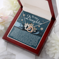 To My Daughter Necklace, Mommy And Daughter Necklace, Necklaces From Dad To Daughter, Father Daughter Gifts Necklace