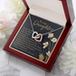 To My Daughter Necklace, Valentines For Adult Daughter, To Our Daughter Gifts From Parents, Daddy Necklace For Daughter