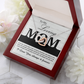 To My Loving Mom Necklace, Mothers Day Gifts Mom, Mother Day Gift Mom Necklace, Christma Mom Gift From Daughter, Gift Mom Mother Necklace Pendant