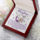 To My Beautiful Daughter Necklace, To My Daughter From Mom, Matching Necklaces For Mom And Daughter, My Daughter Necklace From Mom