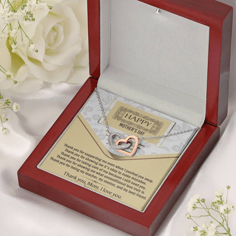 Happy Mother's Day Necklace, Happy Mother's Day Gifts, First Mothers Day Necklace For New Mom, Mothers Day Gifts Mom