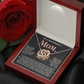 To A Wonderful Mom Necklace, Sentimental Gifts For Mom From Son, Mothers Day Jewelry Mom, Christmas Gifts For Mom In Spanish