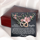 To My Wonderful Daughter Necklace, Beautiful Gift For Daughter From Dad Never Forget That I Love You Necklace, Necklace For My Daughter