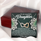 To An Amazing Daughter Necklace, Jewelry For Daughter From Dad, Daughter Gifts From Mom And Dad, For My Daughter Necklace