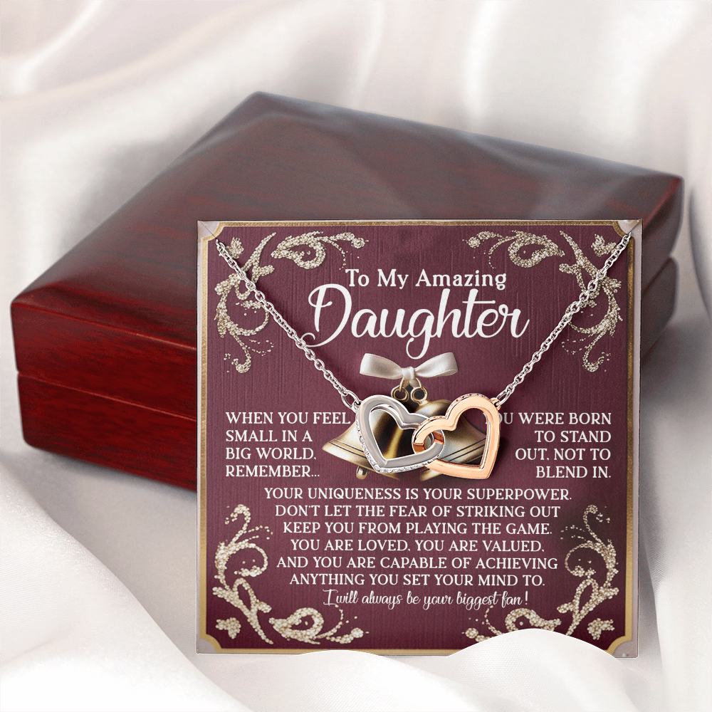 To My Amazing Daughter Necklace, For My Daughter Necklace, Daughter Gifts From Mom, For My Daughter From Mom