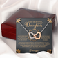 To My Beautiful Daughter Necklace, Necklaces For Daughter From Dad, Mom To Daughter Gifts Unique Gifts, To My Daughter From Dad