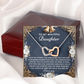 To My Beautiful Daughter Necklace, Jewelry For Daughter From Dad, Birthday Gifts For Adult Daughter, Daughter Necklace From Daddy