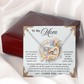 To My Mom Necklace, Mothers Day Gifts Mom, Mother Day Gift Mom Necklace, Christma Mom Gift From Daughter, Gift Mom Mother Necklace Pendant