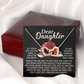 To My Daughter Necklace, Dad And Daughter Necklaces, Birthday Gift For Daughter Adult, Dad And Daughter Necklaces