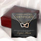 World's Best Mom Certificate Necklace, Gift My Mom Christma, Mom And Daughter Necklace, Mothers Necklace Gifts For Mom From Daughter