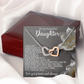 To My Beautiful Daughter Necklace, Mother Daughter Locket Necklace, To My Daughter Necklace From Dad Gold, To My Daughter Necklace Love Dad