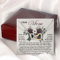 Dear Mom Necklace, What To Get My Mom For Christmas, Gift My Mom Birthday, Mother Day Gift Mom Jewelry, Mom Christmas Gifts Spanish