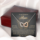 To My Gorgeous Mom Necklace, Xmas Gift For Mom From Son, Mothers Day Gifts For Mom Spanish, Jewelry Mom From Daughter