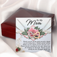 To My Mom Necklace, Momma Necklaces For Wome, Mothers Necklace Gifts For Mom From Daughtern, Valentines Day Gifts For Mom Spanish