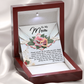 To My Mom Necklace, Momma Necklaces For Wome, Mothers Necklace Gifts For Mom From Daughtern, Valentines Day Gifts For Mom Spanish