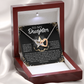 To My Daughter Necklace, Jewelry For Daughter From Mom, Gift For Adult Daughter, Gift For My Daughter