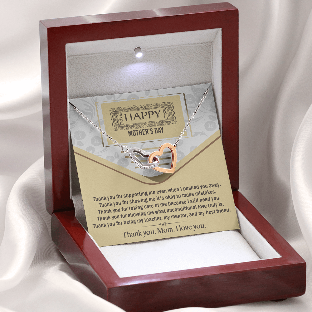 Happy Mother's Day Necklace, Happy Mother's Day Gifts, First Mothers Day Necklace For New Mom, Mothers Day Gifts Mom